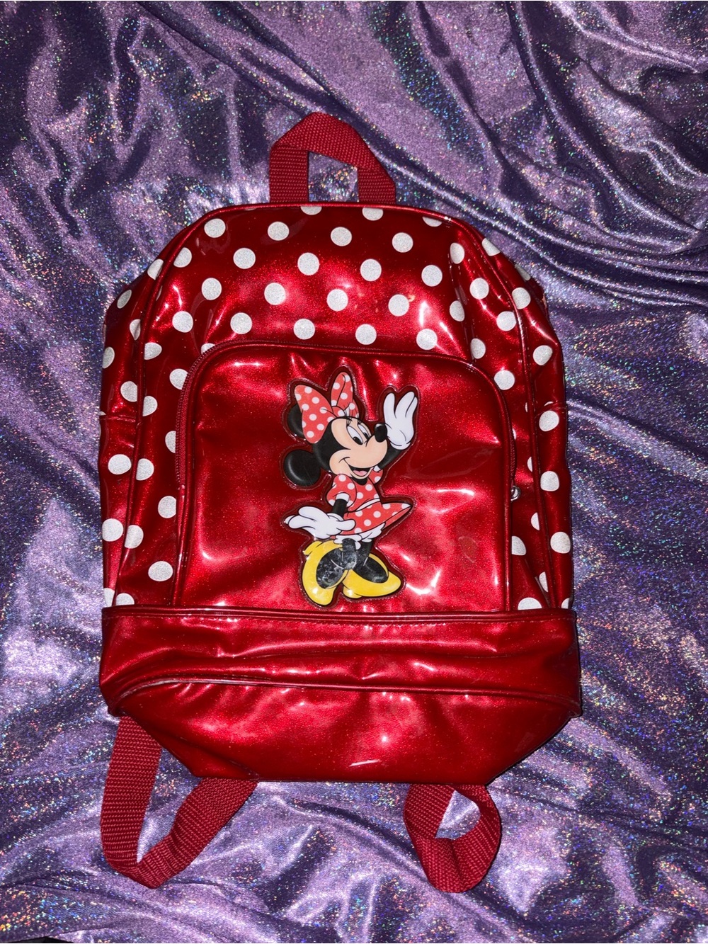 Disney Minnie Mouse Shiny Mini Backpack